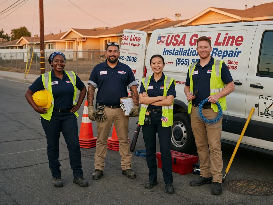 Gas Line Installation company in Munger, MI